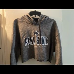 CROPPED CHAMPION PENN STATE HOODIE!! SIZE XL.